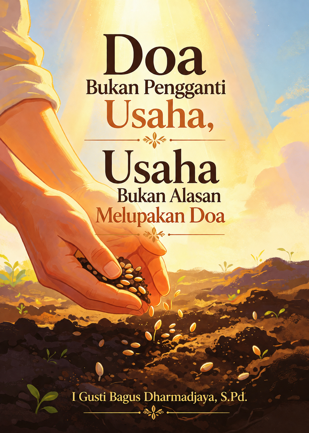 Doa Bukan Pengganti Usaha, Usaha Bukan Alasan Melupakan Doa